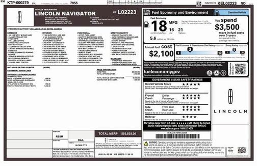 2019 Lincoln Navigator L Reserve