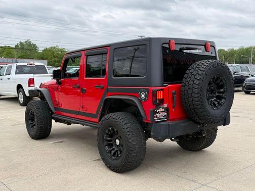 Firecracker Red Clearcoat 2016 Jeep Wrangler Unlimited Sport