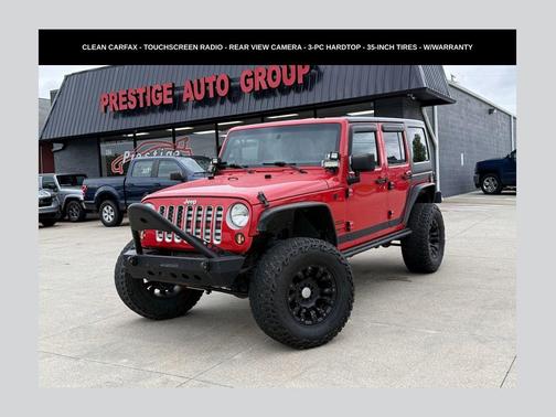 Firecracker Red Clearcoat 2016 Jeep Wrangler Unlimited Sport