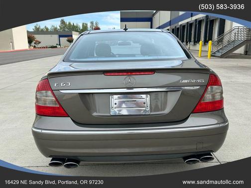2008 Mercedes-Benz E-Class E 63 AMG Sedan 4D