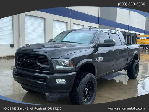 2018 RAM 2500 Laramie Mega Cab 4x4 6'4' Box