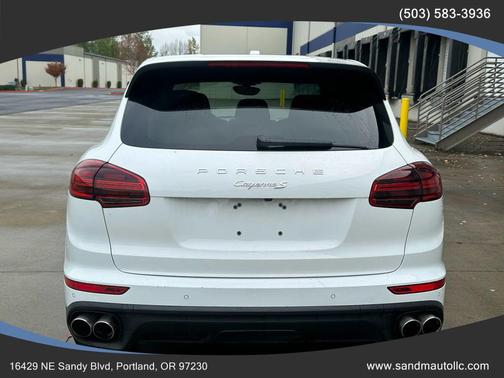 2017 Porsche Cayenne S