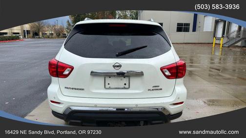 2018 Nissan Pathfinder Platinum