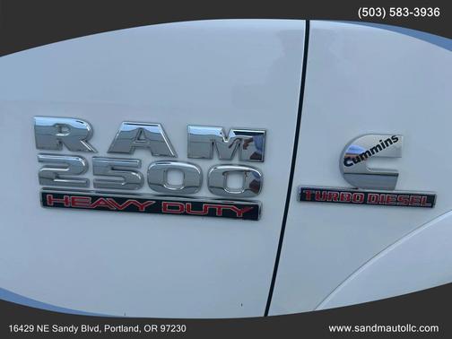 2018 RAM 2500 Limited Mega Cab 4x4 6'4' Box