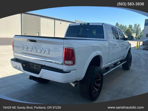 2018 RAM 2500 Limited Mega Cab 4x4 6'4' Box