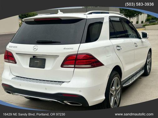 2016 Mercedes-Benz GLE-Class GLE 400 4MATIC