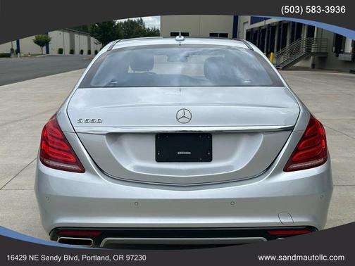 2016 Mercedes-Benz S-Class S 550 Sedan 4D