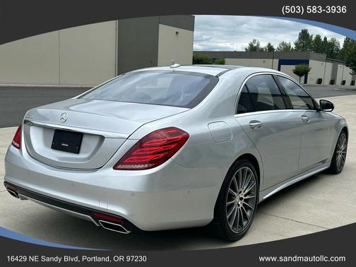 2016 Mercedes-Benz S-Class S 550 Sedan 4D