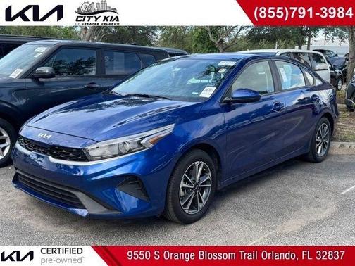 Blue 2024 Kia Forte LXS