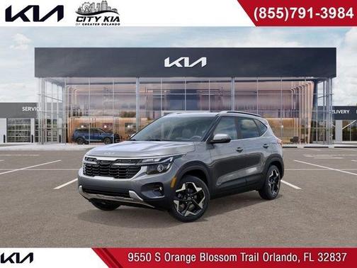 Gray 2026 Kia Seltos EX