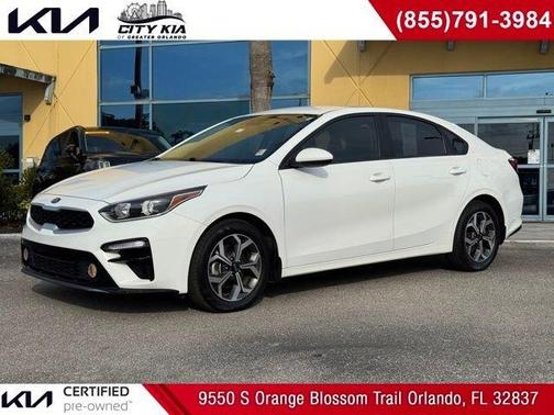 White 2020 Kia Forte LXS