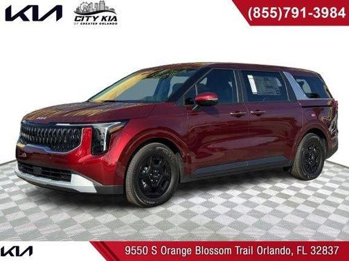 Red 2026 Kia Carnival LXS