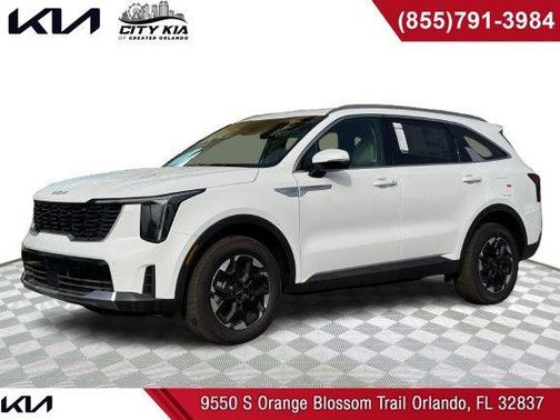 White 2026 Kia Sorento S