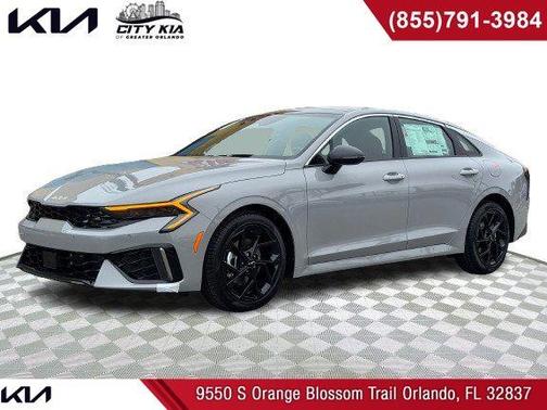 Wolf Gray 2026 Kia K5 GT-Line