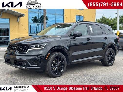Ebony Black 2023 Kia Sorento SX