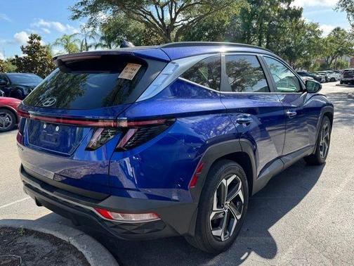 Blue 2022 Hyundai TUCSON SEL