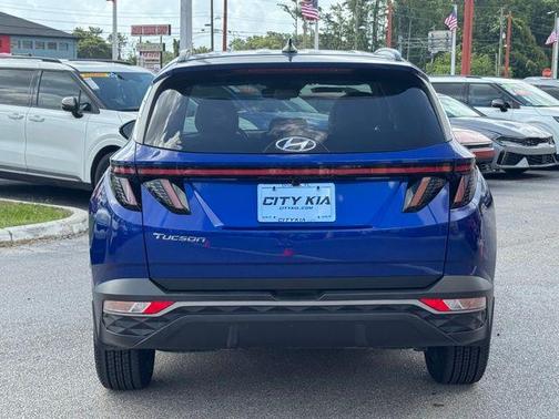 Blue 2022 Hyundai TUCSON SEL