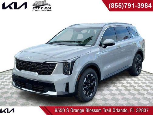 Gray 2026 Kia Sorento S