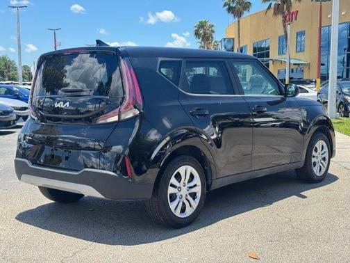 Black 2023 Kia Soul LX