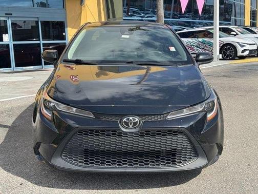 Black 2021 Toyota Corolla LE