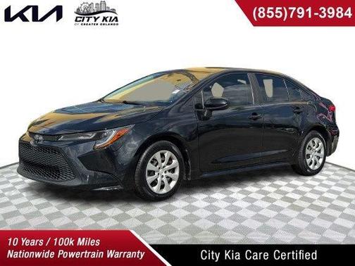 Black 2021 Toyota Corolla LE