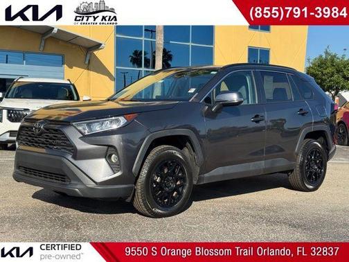Black 2021 Toyota RAV4 XLE