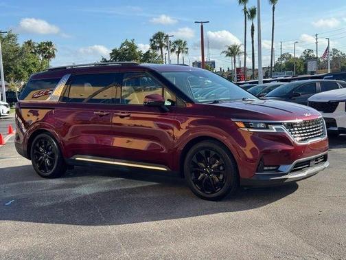 Red 2023 Kia Carnival SX Prestige