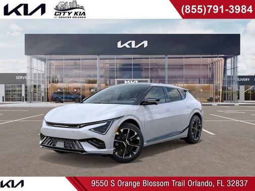 Glacier White Pearl 2025 Kia EV6 GT-Line