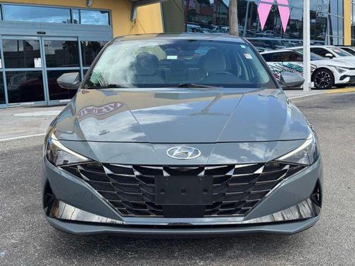 Gray 2023 Hyundai ELANTRA Limited