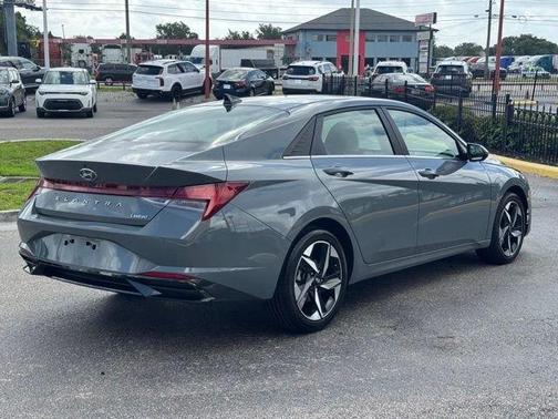 Gray 2023 Hyundai ELANTRA Limited