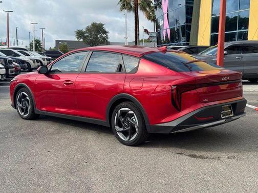 Red 2025 Kia K4 EX