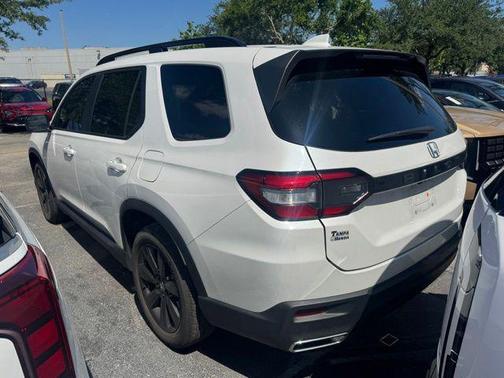 White 2025 Honda Pilot Sport
