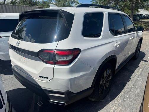 White 2025 Honda Pilot Sport