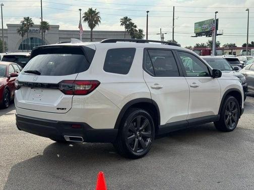White 2025 Honda Pilot Sport
