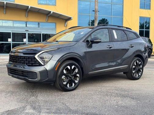 Gray 2024 Kia Sportage X-Line
