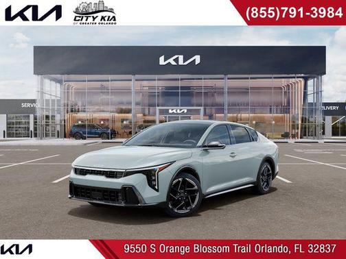 Gray 2026 Kia K4 GT-Line