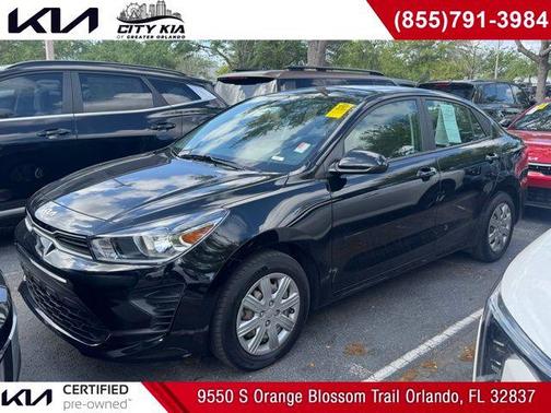 Aurora Black 2023 Kia Rio S