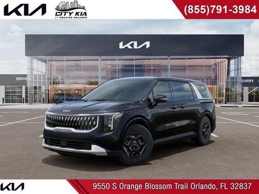 Gray 2026 Kia Carnival LXS