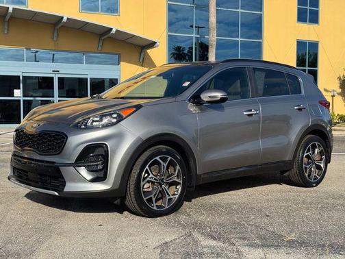 Steel Gray 2020 Kia Sportage SX Turbo