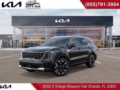 Black 2026 Kia Sorento EX