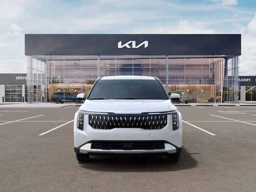 White 2026 Kia Carnival LX