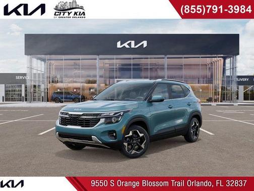 Blue 2026 Kia Seltos EX