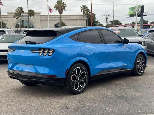 Blue 2023 Ford Mustang Mach-E GT