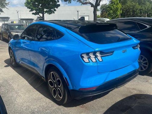 Blue 2023 Ford Mustang Mach-E GT