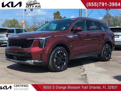 Red 2024 Kia Sorento S