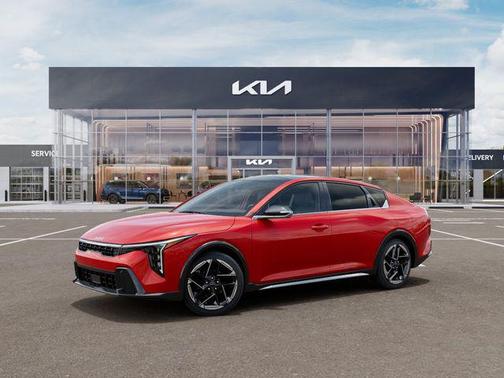 Red 2026 Kia K4 GT-LINE