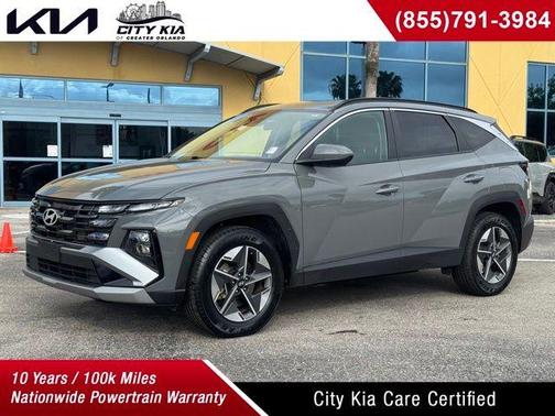 Gray 2025 Hyundai TUCSON SEL