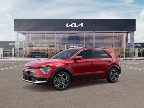 Red 2025 Kia Niro SX Touring