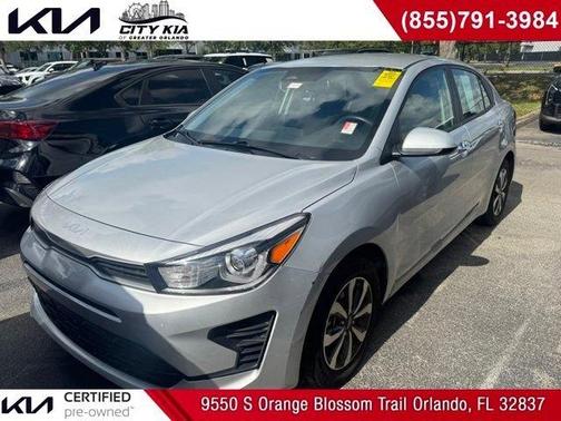 Gray 2023 Kia Rio S