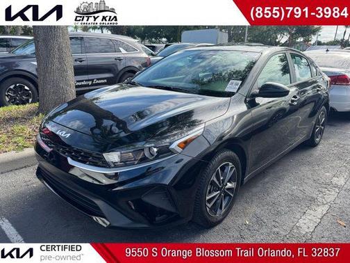Black 2024 Kia Forte LXS